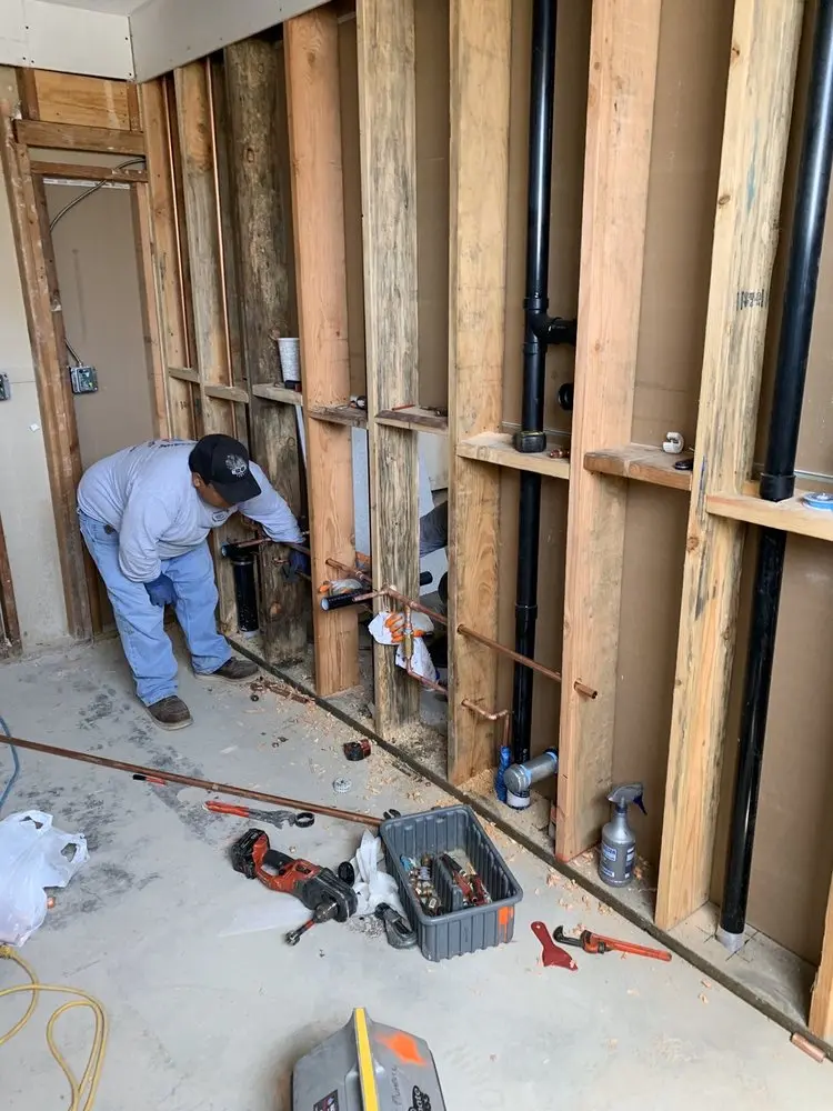 Commercial rough-in plumbing for Commercial Plumbing in Lincoln Heights